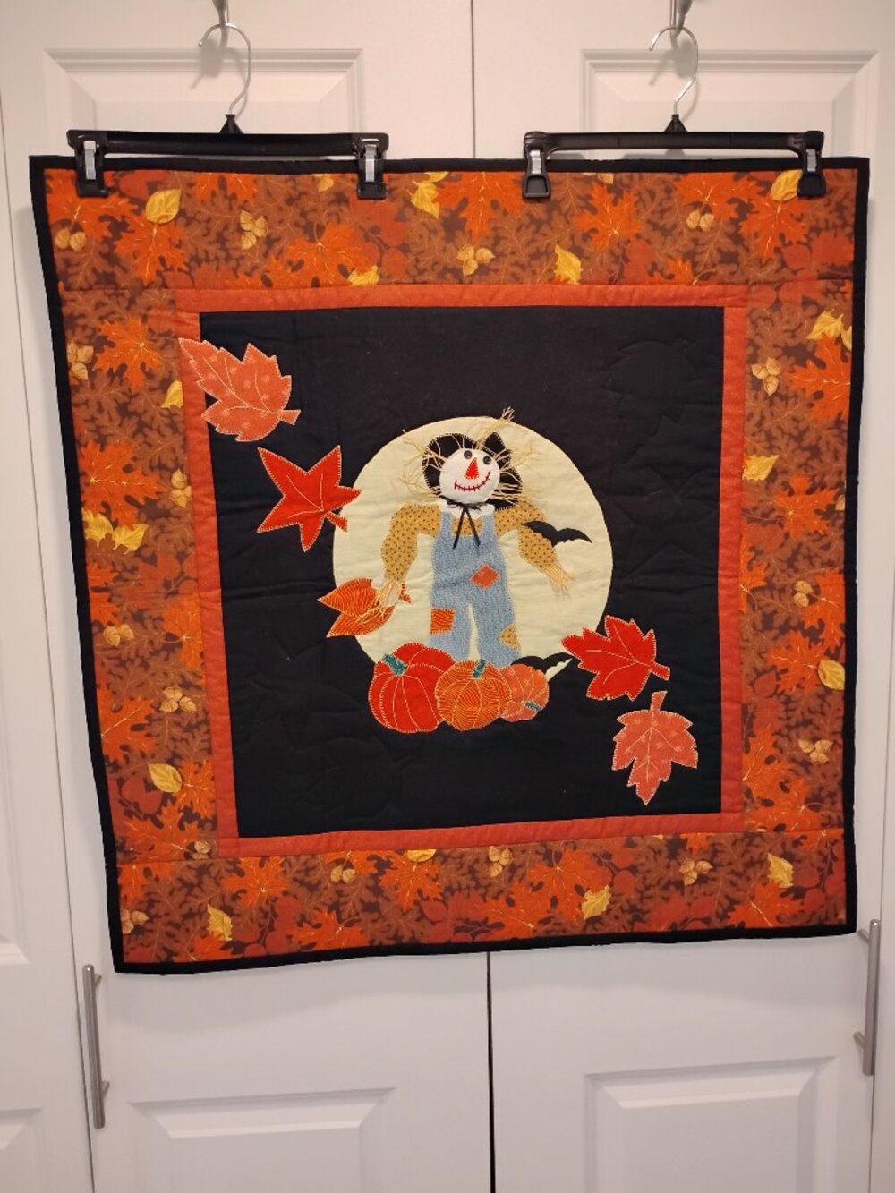 Halloween Fall Quilted Wall Hanging